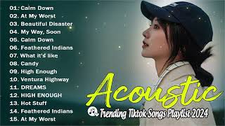 Acoustic Cover Of Popular Songs - Acoustic Love Songs Cover 2024 - Best Acoustic Songs Ever