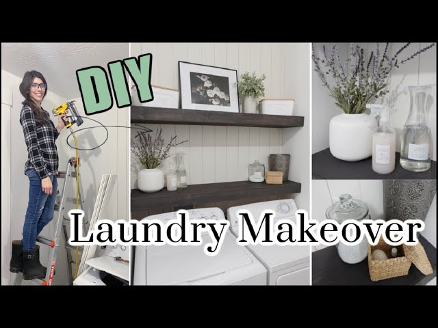 Small Space Laundry Makeover - From Drab to Fab! - TidyMom®