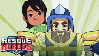 Rescue Heroes™ | Episodio 5 - Deslave de Montaña | Serie Animada para Niños | Fisher-Price