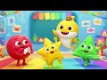 Baby Shark Learns Colors 🦈🌈 Fun Kids Song & Cartoon Animation