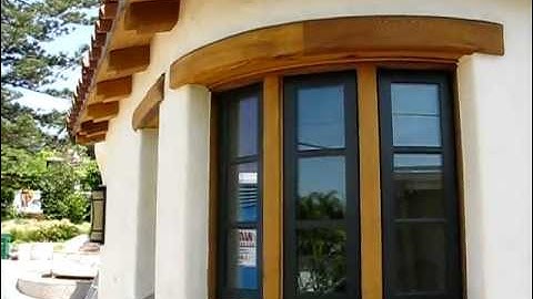 Fox Blocks Radius Corner Finished Example by Greg Abel Design using Insulated Concrete Forms