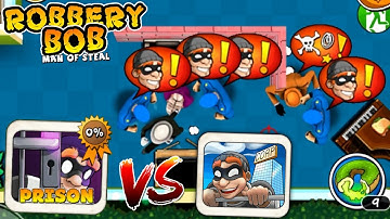 Robbery Bob - Prison Chapter Gameplay Walkthrough Ep 81