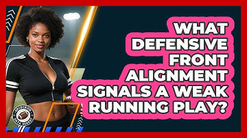 What Defensive Front Alignment Signals A Weak Running Play? - Gridiron Data Digest