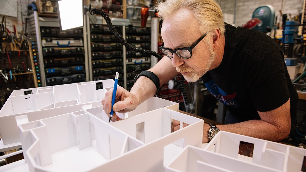 Adam Savage's One Day Builds: Foamcore Architectural Model!