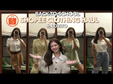Back-to-School Shopee Clothing