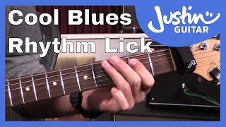 This must know E Blues Rhythm Lick will help you expand on an easy blues! chords