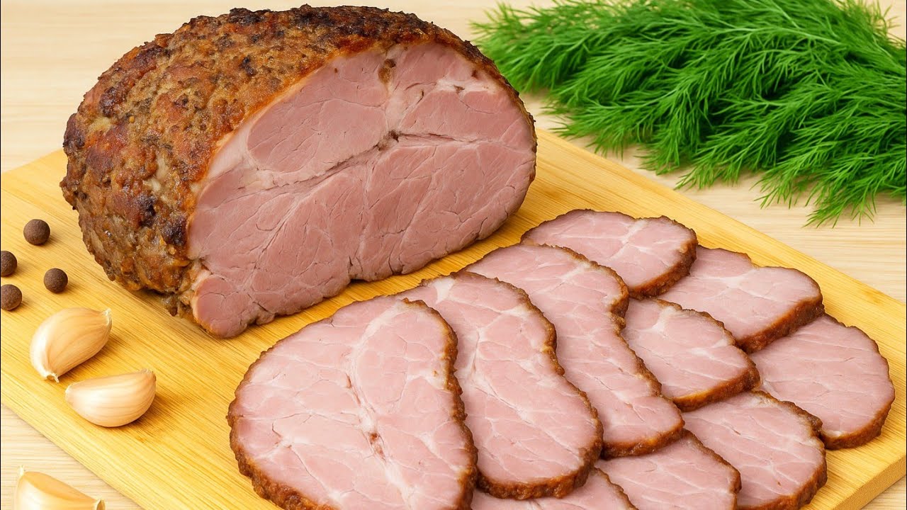 Домашняя ветчина всего за 10 минут! Этот трюк вас удивит!