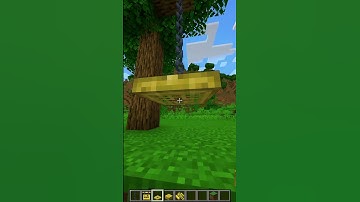 Minecraft Build Hacks in 1.20 Update! Minecraft How To Make Tree Swing
