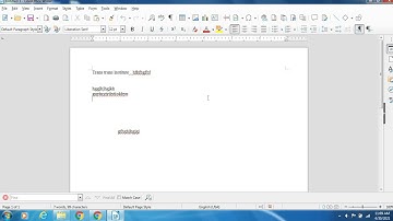 LIBRE WRITER EDIT MENU PART-2& VIEW MENU PRATICAL BY ADITYA SIR