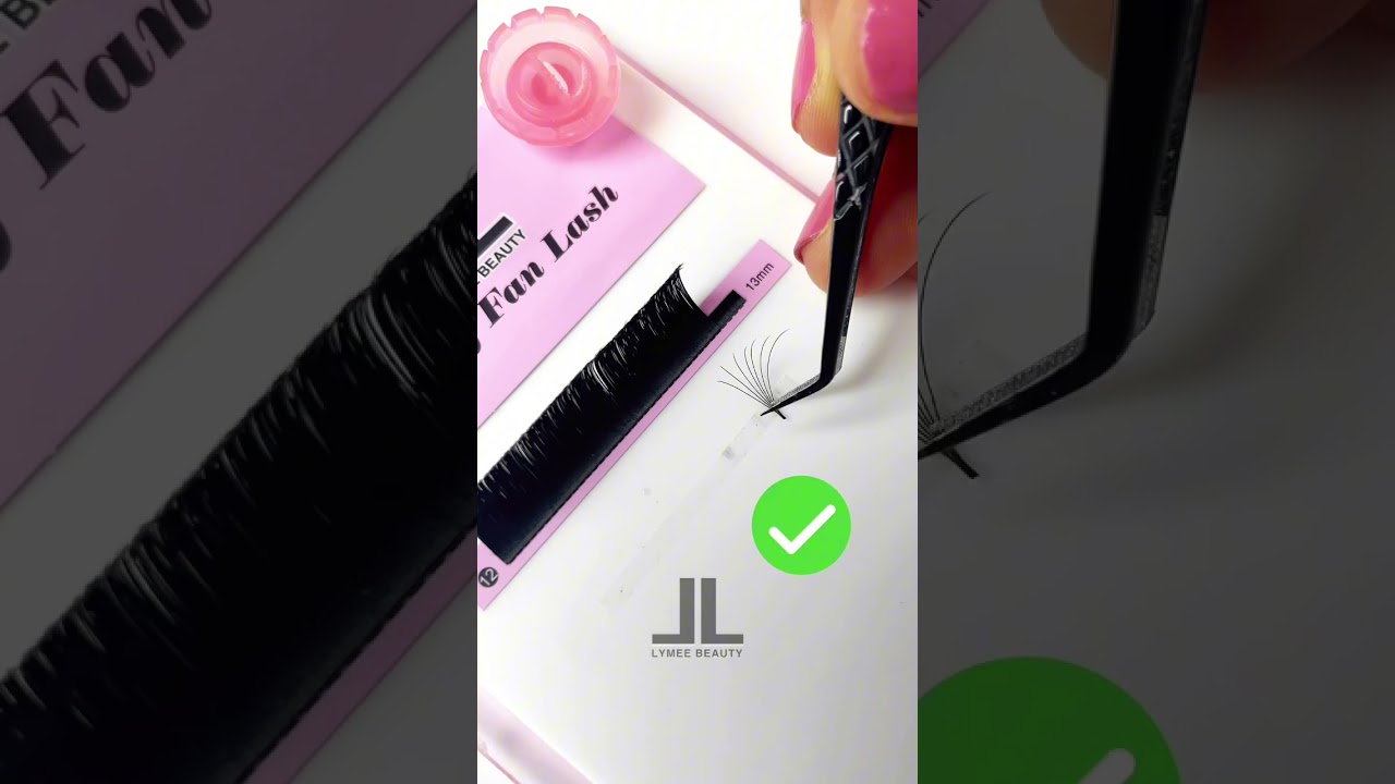 How to use easy fan lash 🤔 
