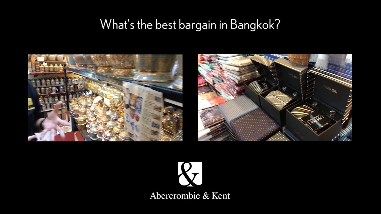 Shopping in Bangkok we find the best bargains in the city's markets