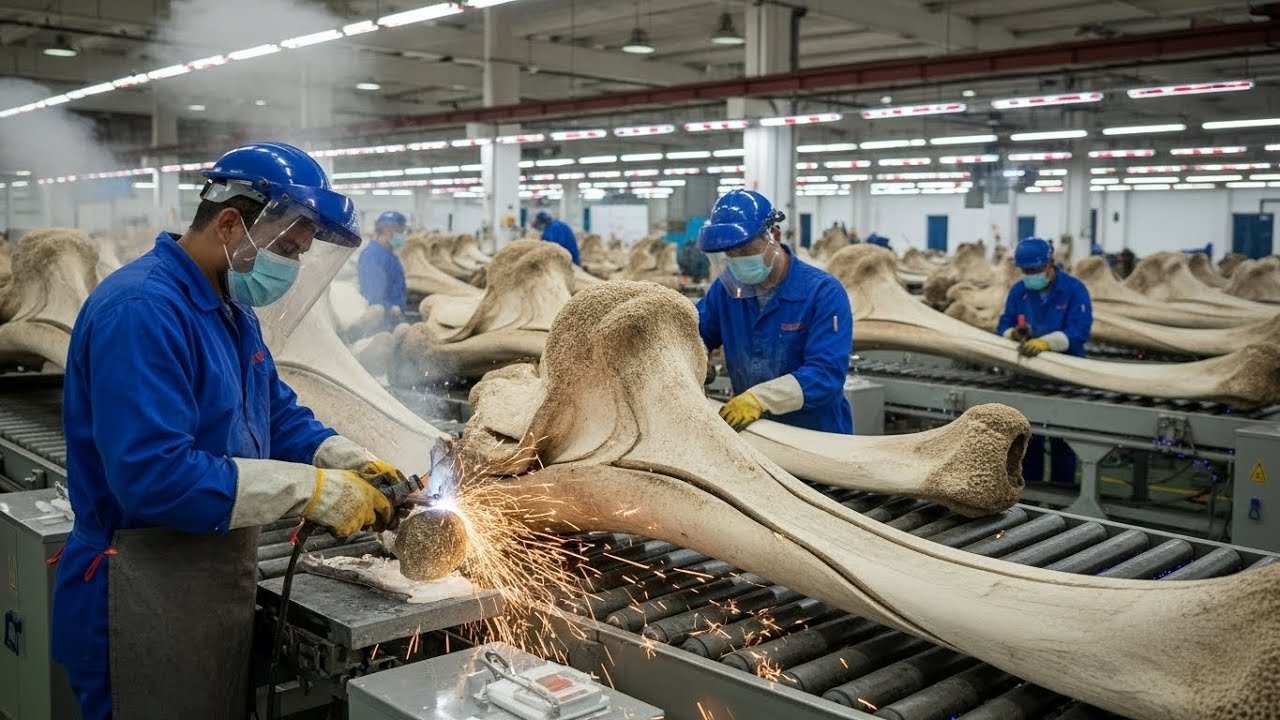 How Camel Bone Is Transformed Into Luxury Furniture Inlays – Inside a Modern Workshop (Full Process)