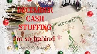 December cash stuffing I m so behind