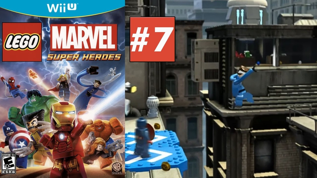 Lego Marvel Super Héroes - WII U [Capítulo 7] La Azotea
