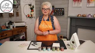 USA Exclusive Launch of New NUVO Glacier Paste from Tonic Studios LIVE with Hedgehog Hollow