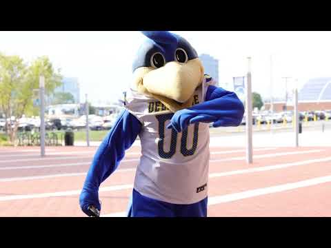 Blue Hens x Evolv Security Entry