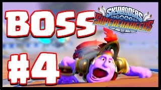 Skylanders Superchargers Gameplay Walkthrough Part 4  - BOSS BATTLE! - Chapter 10 11 12 13 14