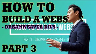 How To Make a Website  Part 3:  Basic HTML / CSS (Fundamentals for Internet Business People)