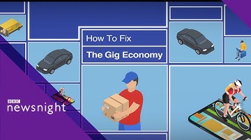 How to fix the gig economy - BBC Newsnight