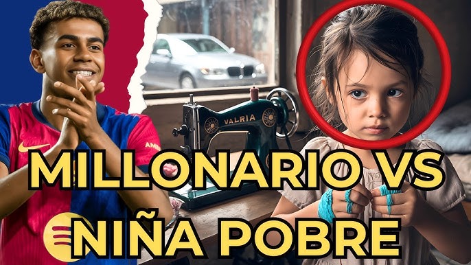 Lamine Yamal: Futbolista Millonario Da Impactante Reacción A Niña Pobre Que Cose Para Sobrevivir