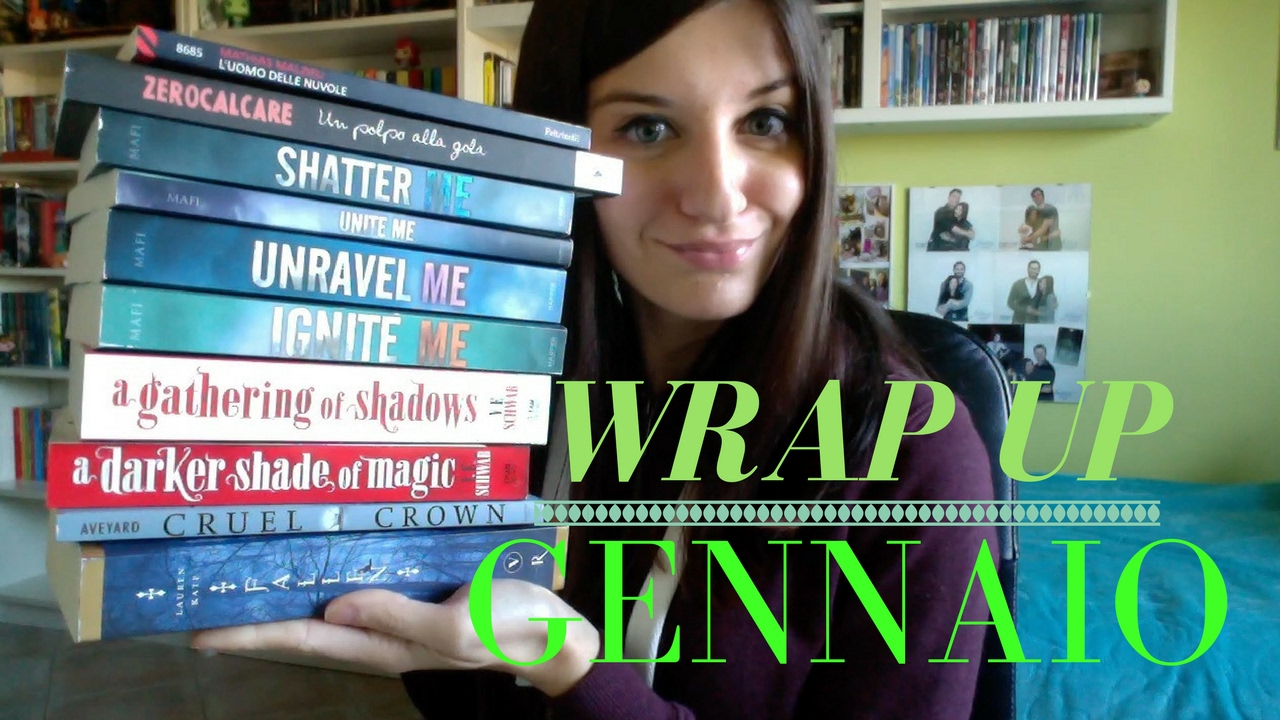 WRAP UP Gennaio! booktube tags