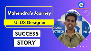 UI UX Design Course Offline in Hyderabad with Placement | Success Story | Elearn Infotech Reviews