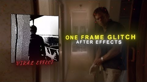 One Frame Glitch | Omino Diffusion | After Effects Tutorial