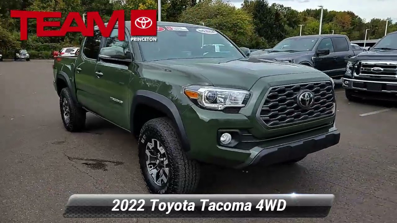 Certified 2022 Toyota Tacoma 4WD TRD Sport, Lawrenceville, NJ P95670