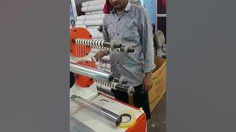 mini bopp tape slitter rewinding machine