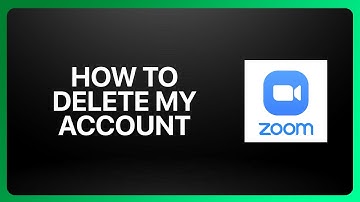How To Delete My Zoom Account Tutorial