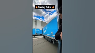 Backing on a Sunday 🔥#femaletrucker #semitruck #amazon #trucking #truckbacking #trucking