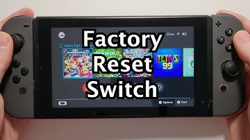 Nintendo Switch How to Factory Reset!