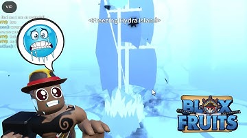 How to FREEZE HYDRA ISLAND "Draco Race V4" - Blox Fruits