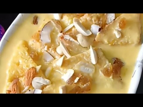 स्पेशल शाही टुकड़ा बनाई #recipe #food
