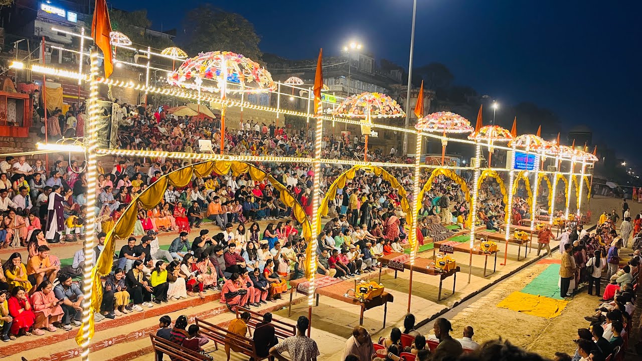 Gangaaarti 🥰  80ghaat gangaaarti #ganga #gangaaarti 