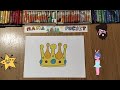 Как нарисовать Корону / Урок Рисования / How to draw a Crown / Drawing Lesson