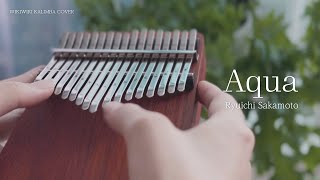 류이치 사카모토 (Ryuichi Sakamoto) - Aqua | 칼림바 연주&악보] | Kalimba Cover