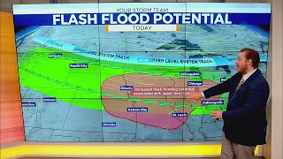 Chances for storms increase into the weekend