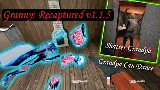 Granny Recaptured V1.1.5 Updated - SHATTER Grandpa and Grandpa Dancing