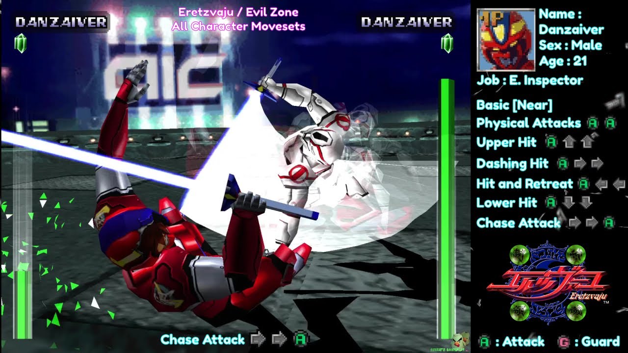 Evilzone / Eretzvaju - Movesets All Character [PS1]