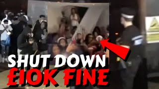 Police Shut Down With £10,000 Fine New Years Parties During #TIER4