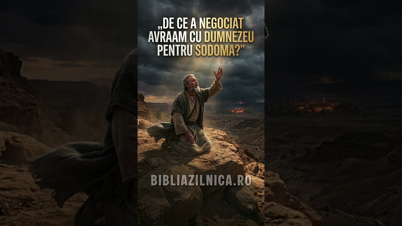 De ce a negociat Avraam cu Dumnezeu pentru Sodoma? Poate omul schimba planul lui Dumnezeu?