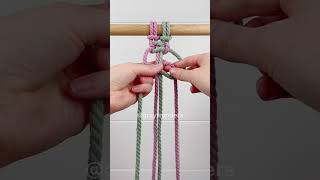 Macrame Basics: The Square Knot