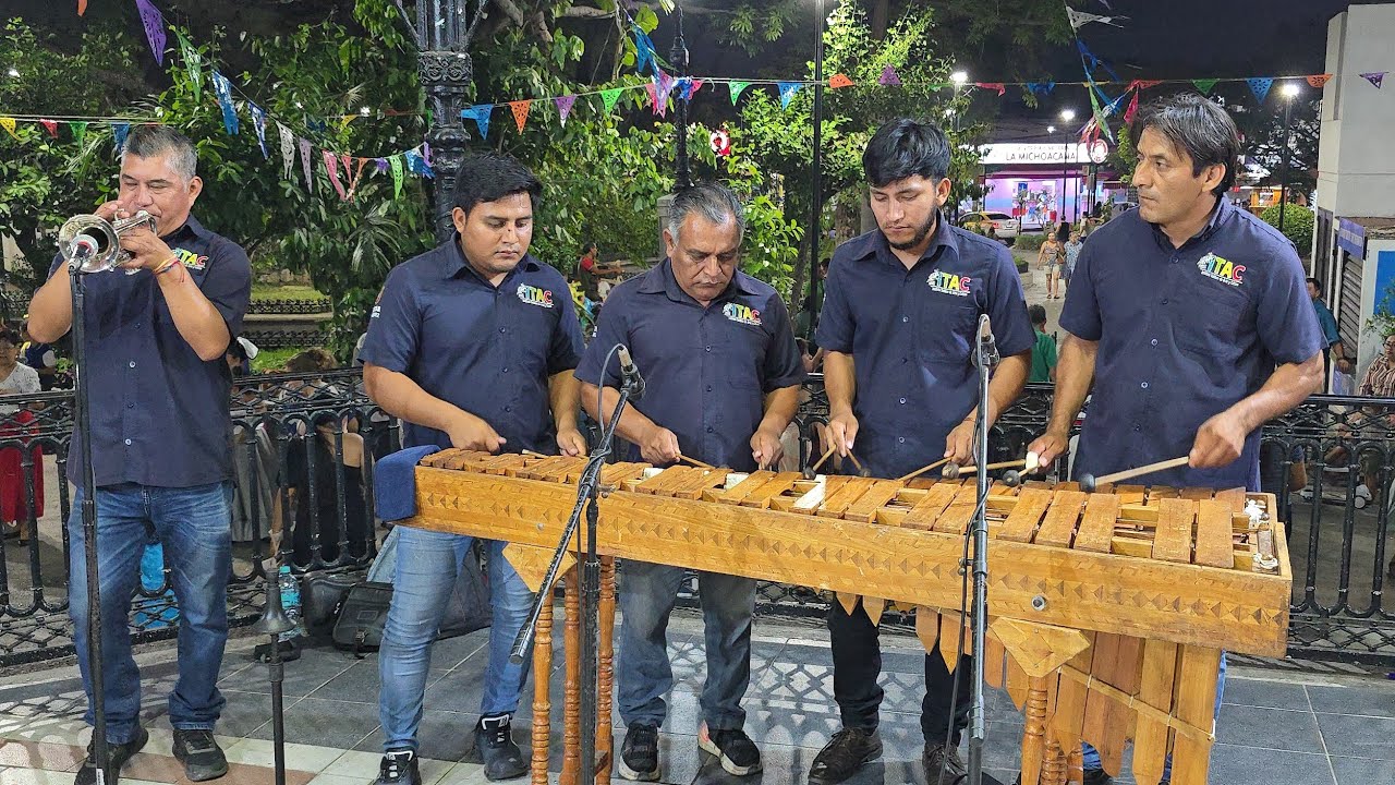 l MARIMBA SANTA CECILIA CANCIONES PARQUE DE LA MARIMBA 🇲🇽TUXTLA GUTIÉRREZ CHIAPAS MEXICO MUSICA