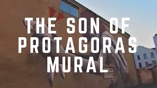 The Son of Protagoras Mural - Belfast by MTO - NI