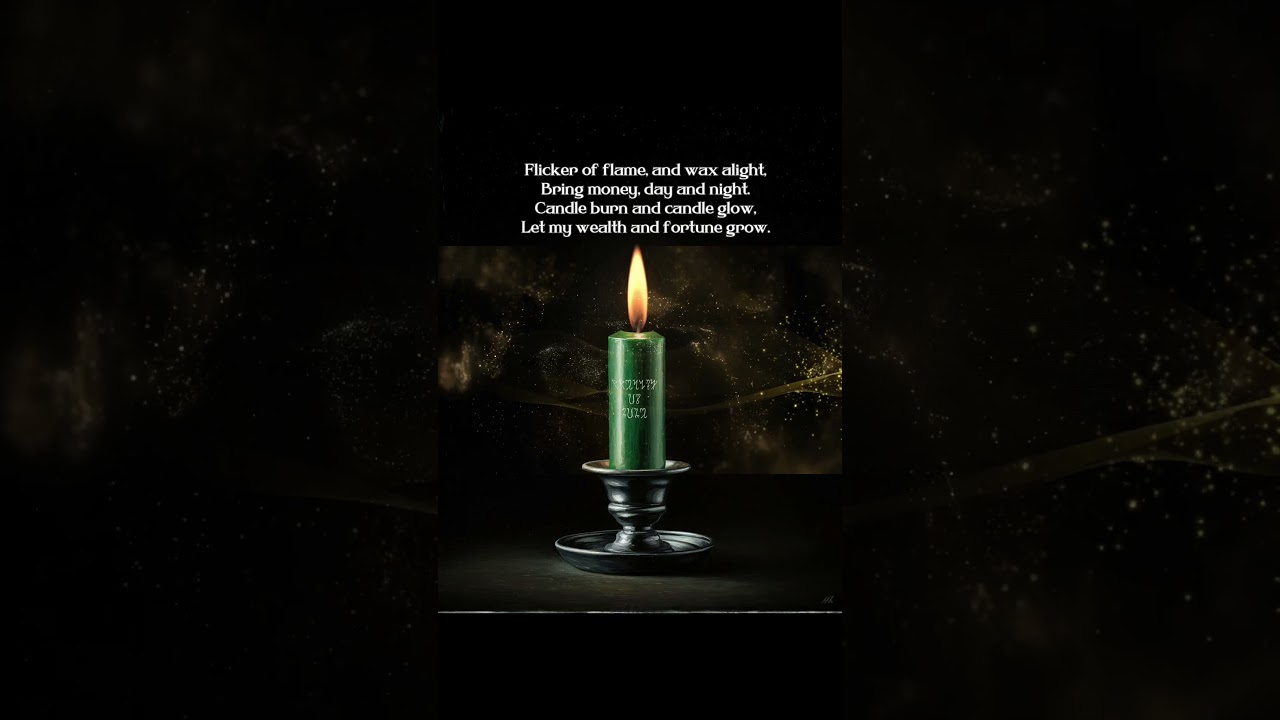 Money Manifestation Candle Spell ✨