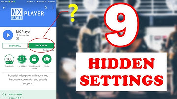 9 Hidden Secret Settings of MX Player Everyone Should Know 😀 | Hindi