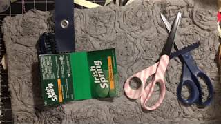 How to make a mini junk journal using only junk -part 1.           #Justjunkjournalchallenge info
