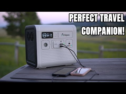 The Arkpax Titan portable power station is perfect for travel and