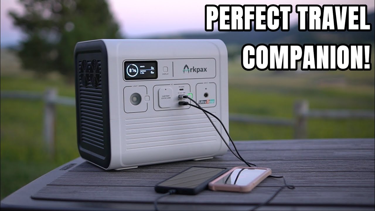 The Arkpax Titan portable power station is perfect for travel and